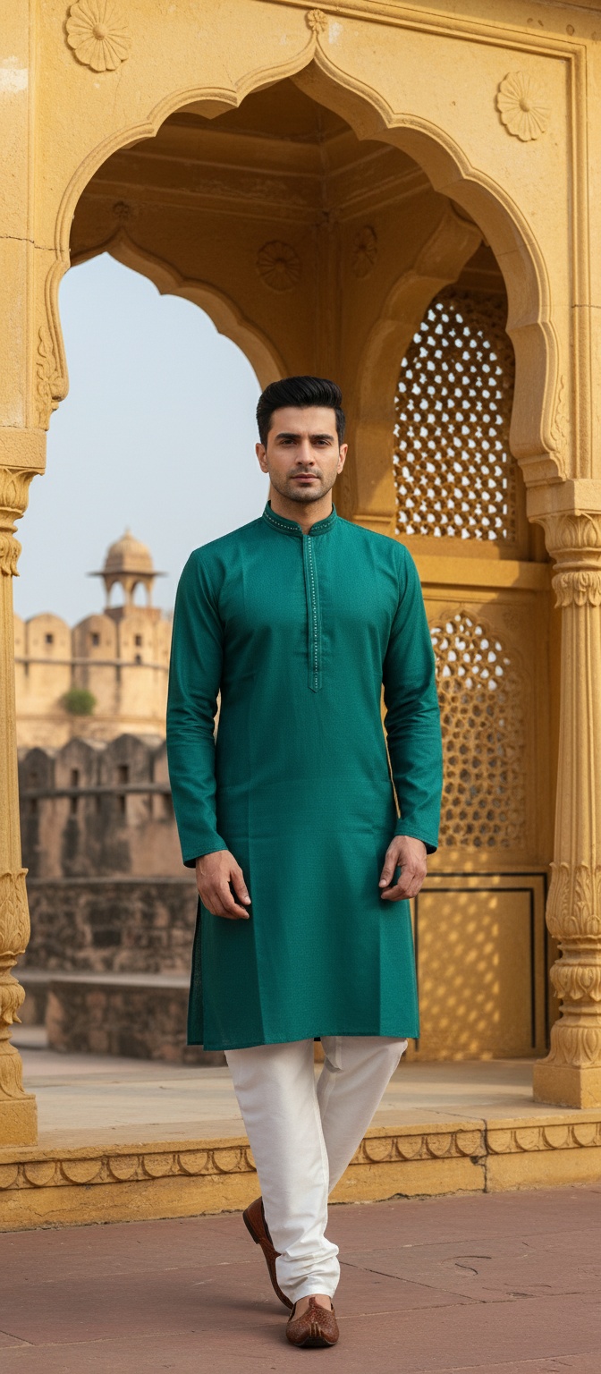 Elegant Ethnic Wear Kurta for Men Main Image